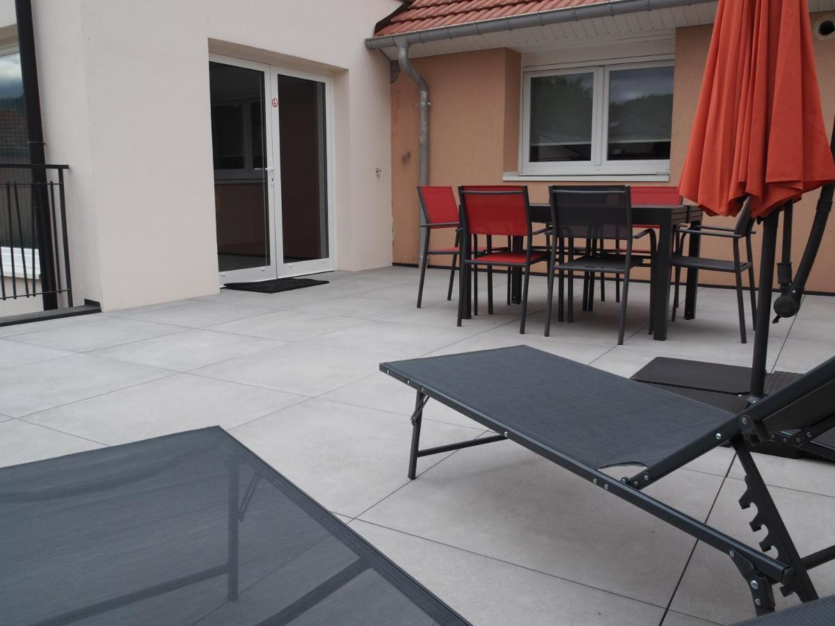 Gîte Le Renouveau avec jacuzzi privatif Laveline Exterior foto